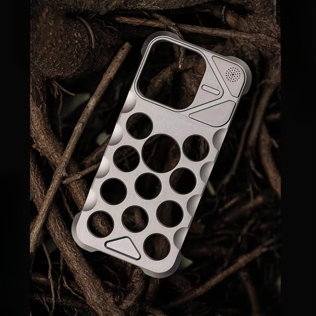 Crop Circles Nova Metal iPhone Case