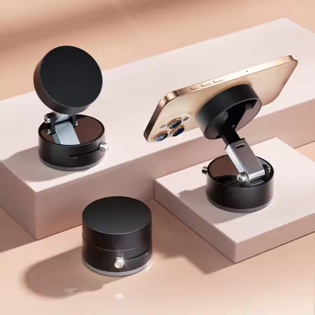 Vacuum Suction Magnetic Phone Holder - On The Go