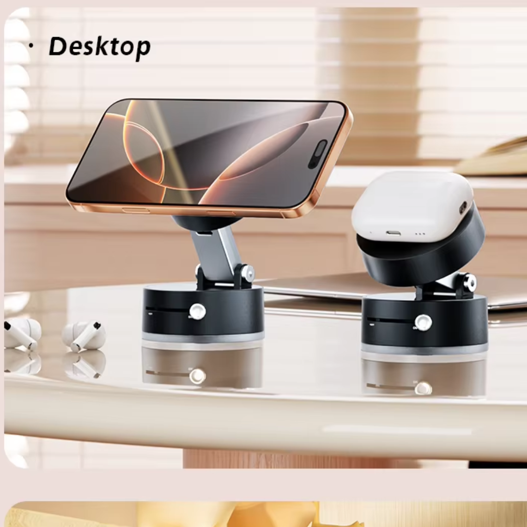 Vacuum Suction Magnetic Phone Holder - On The Go