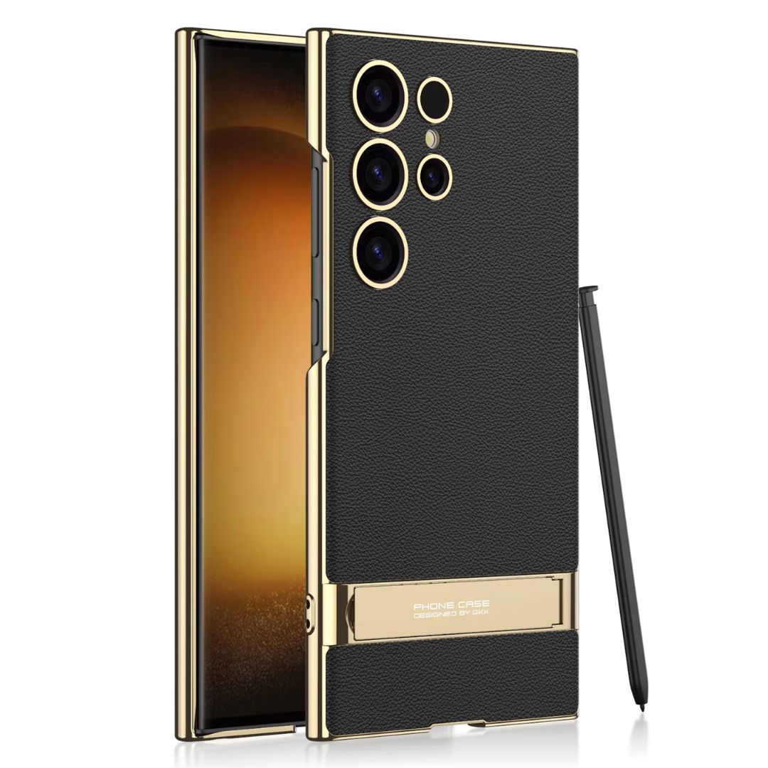 Mirage Jet Electroplated Leather Magsafe Samsung Case