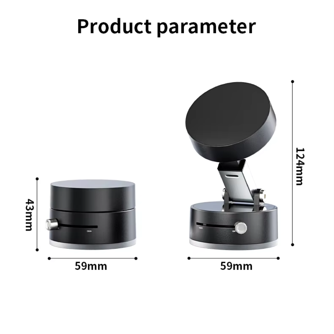 Vacuum Suction Magnetic Phone Holder - On The Go