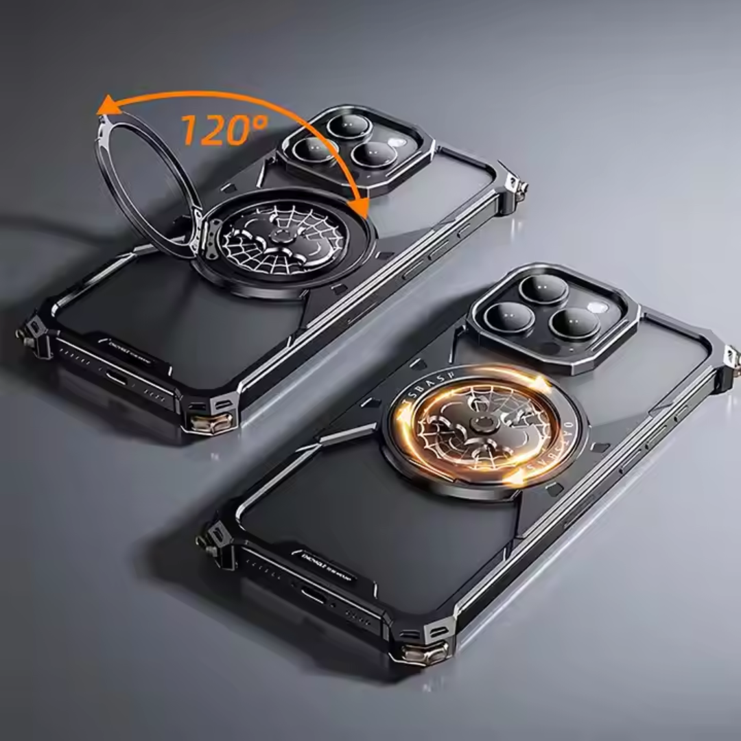 Batman Inspired Batarang Defender Magsafe Metal iPhone Case