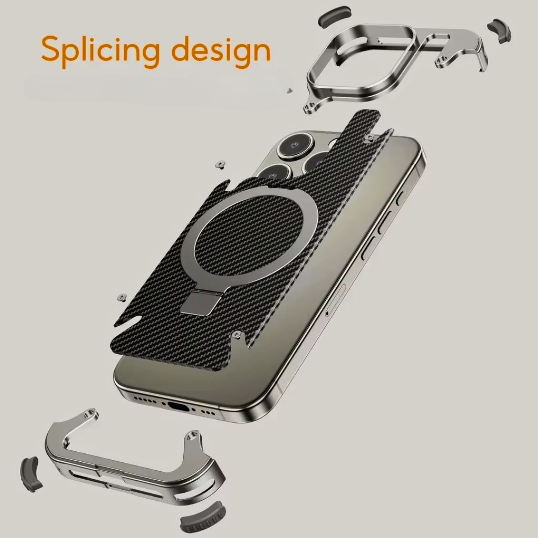 Carbon X Pro Magsafe Metal iPhone Case