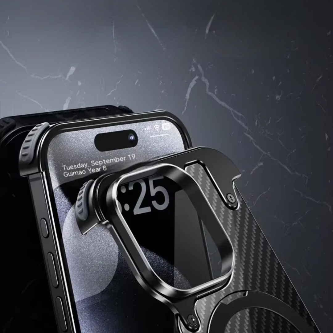 Carbon X Pro Magsafe Metal iPhone Case