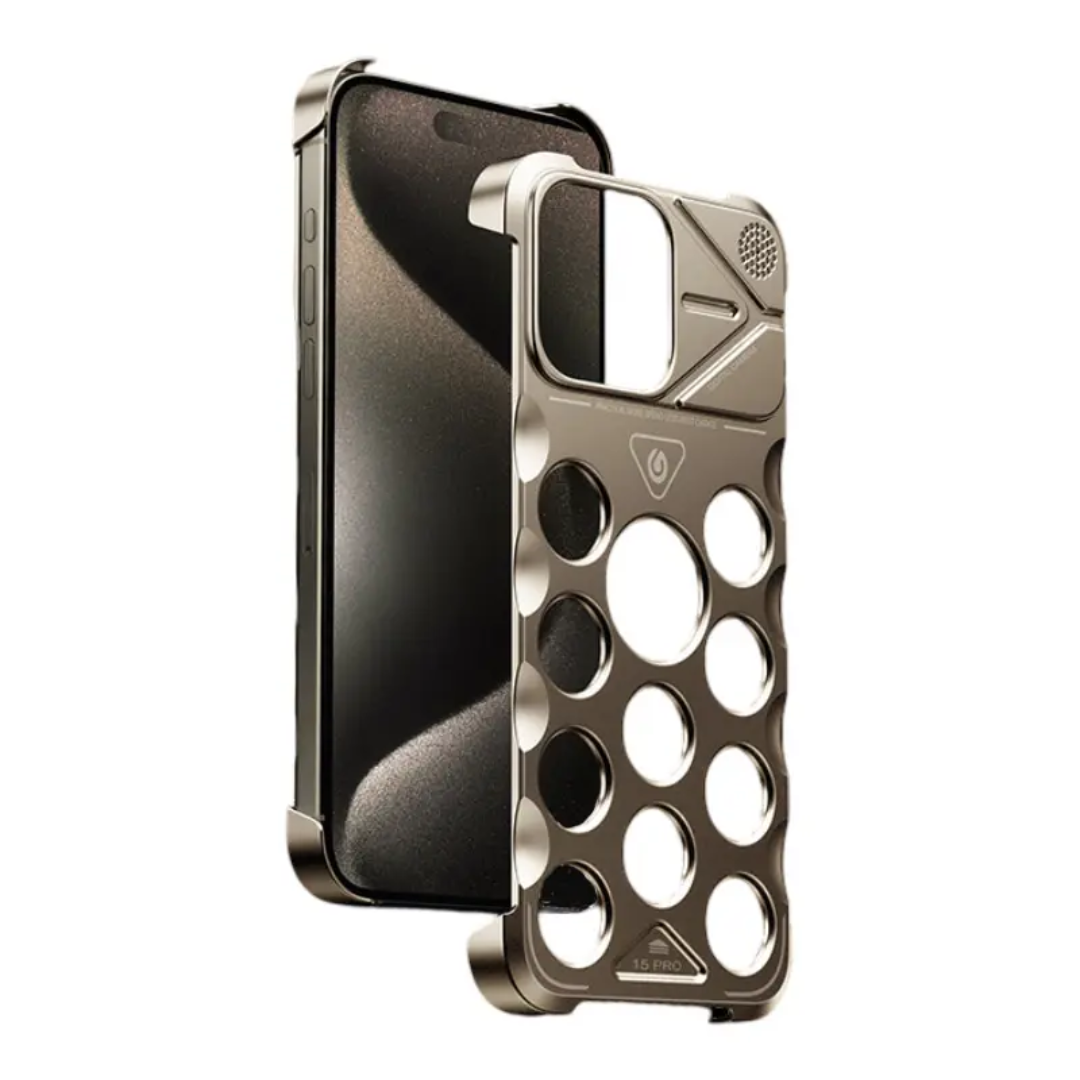 Crop Circles Nova Metal iPhone Case
