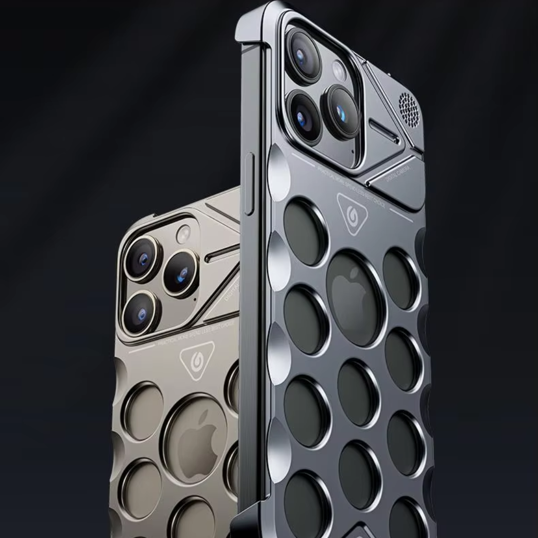 Crop Circles Nova Metal iPhone Case