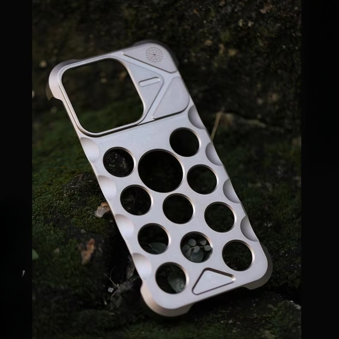 Crop Circles Nova Metal iPhone Case