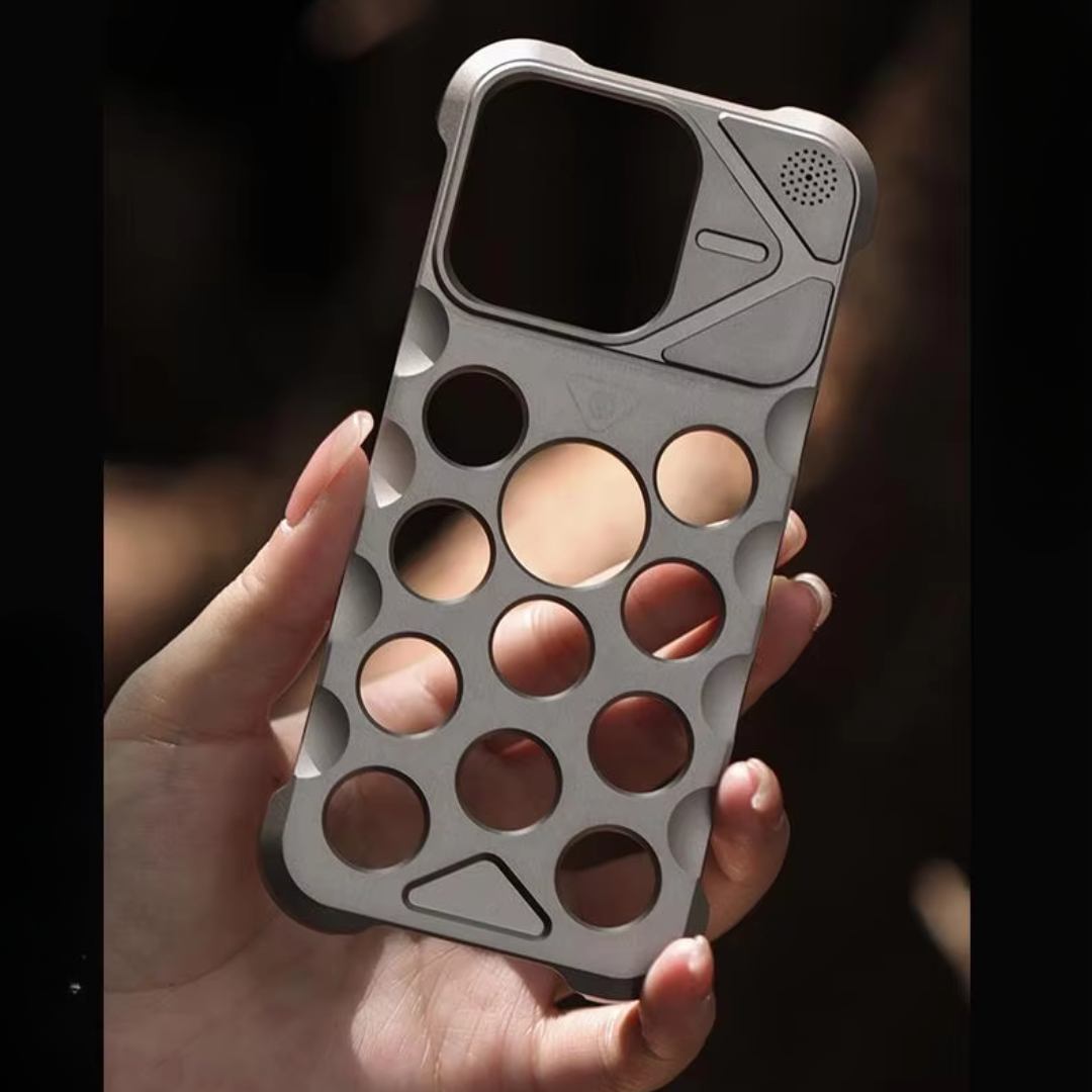 Crop Circles Nova Metal iPhone Case