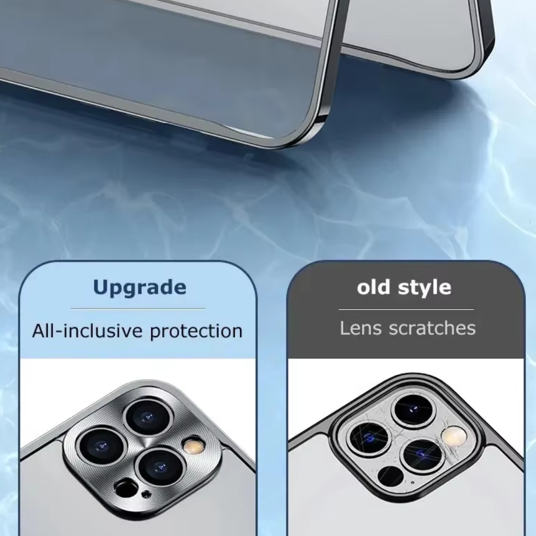 Clear Guard Fusion Magsafe Metal iPhone Case for 16-14 Series