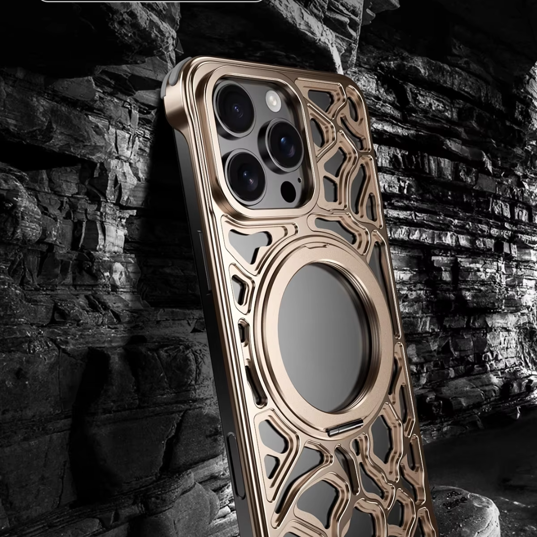 HaloShield Magfit Metal iPhone Case