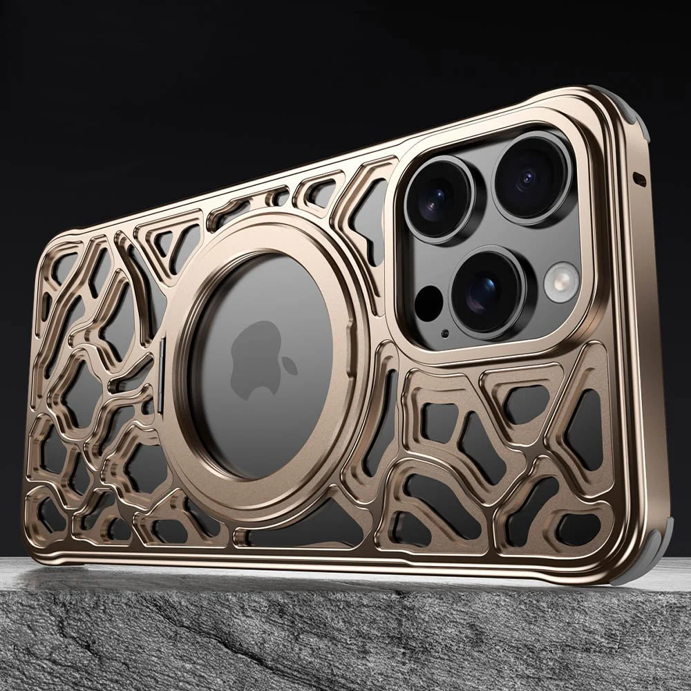 HaloShield Magfit Metal iPhone Case