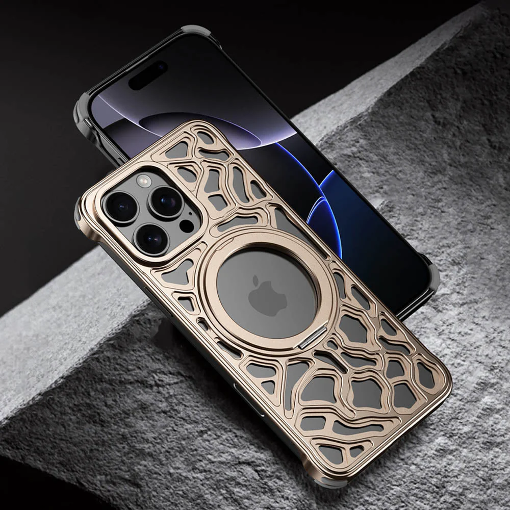 HaloShield Magfit Metal iPhone Case