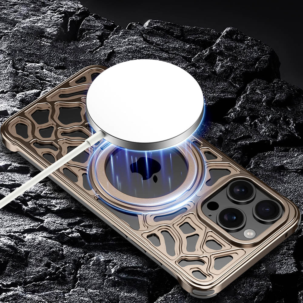 HaloShield Magfit Metal iPhone Case
