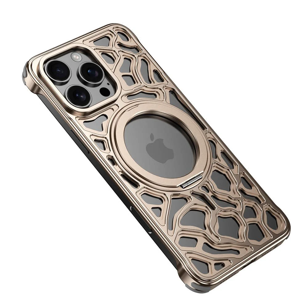 HaloShield Magfit Metal iPhone Case