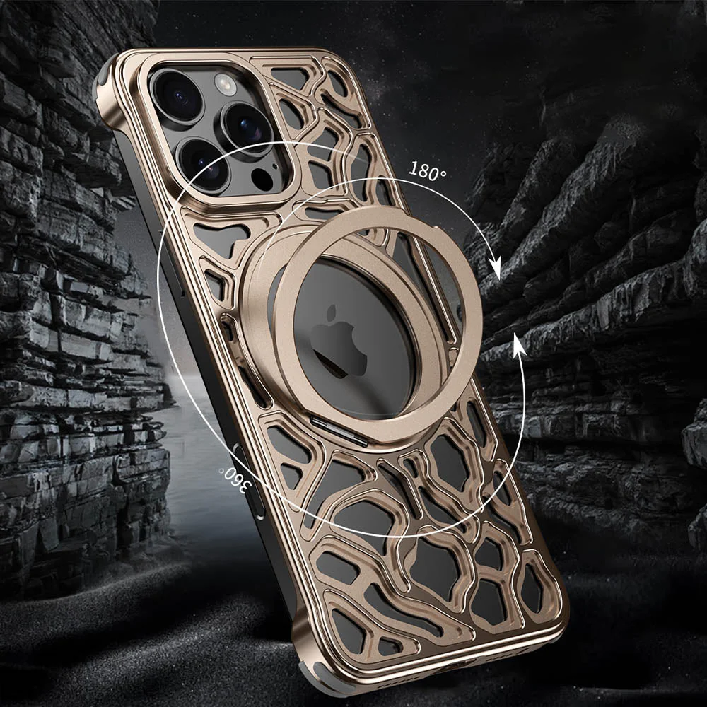 HaloShield Magfit Metal iPhone Case