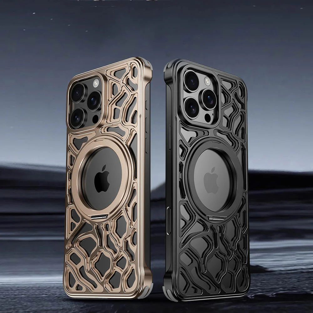 HaloShield Magfit Metal iPhone Case