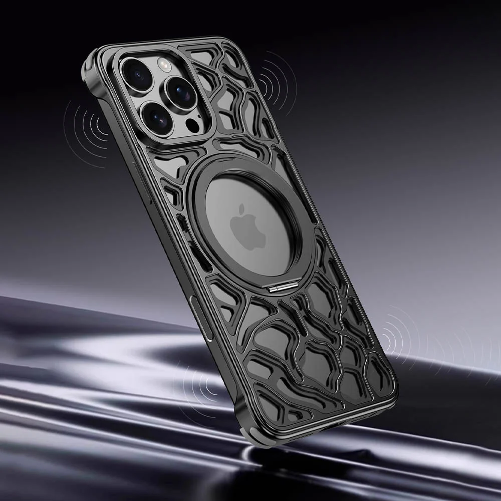 HaloShield Magfit Metal iPhone Case