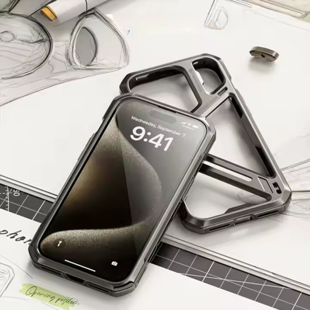K Fusion Titanium iPhone Case