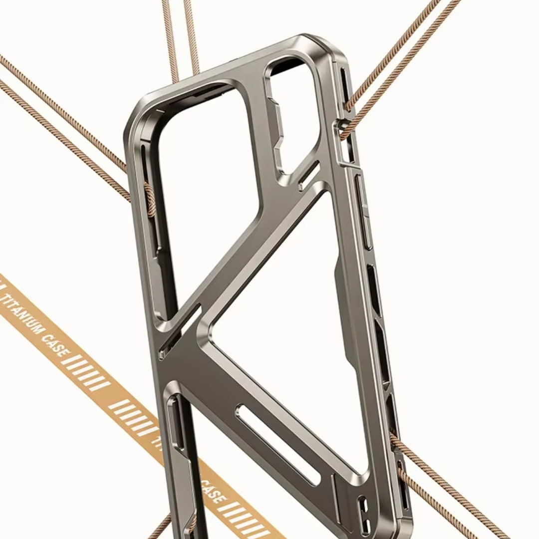 K Fusion Titanium iPhone Case