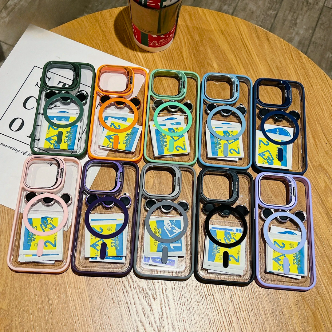 Nimbus Transperant Magfit iPhone Case with Camera Lens