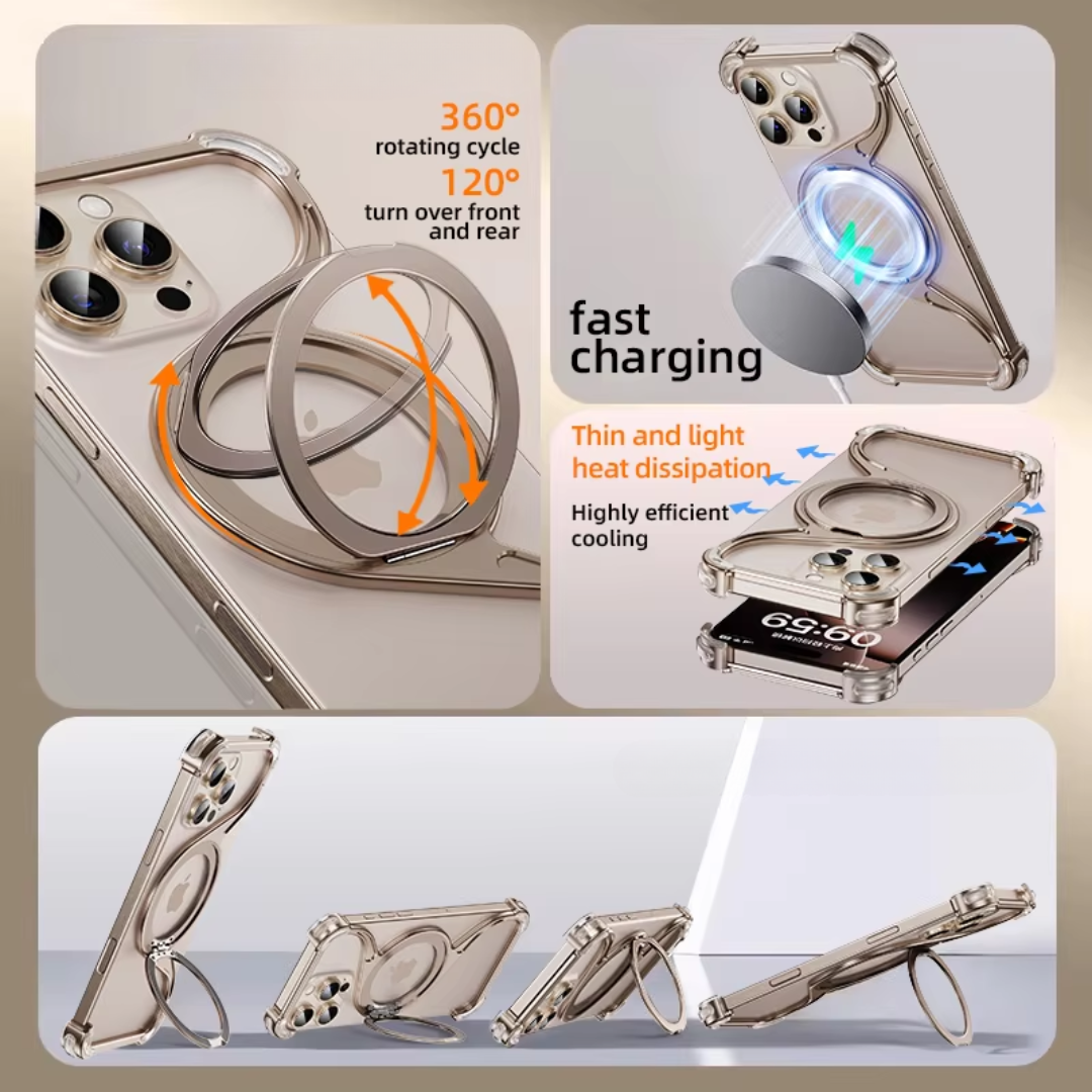 S-REV Magfit Metal iPhone Case