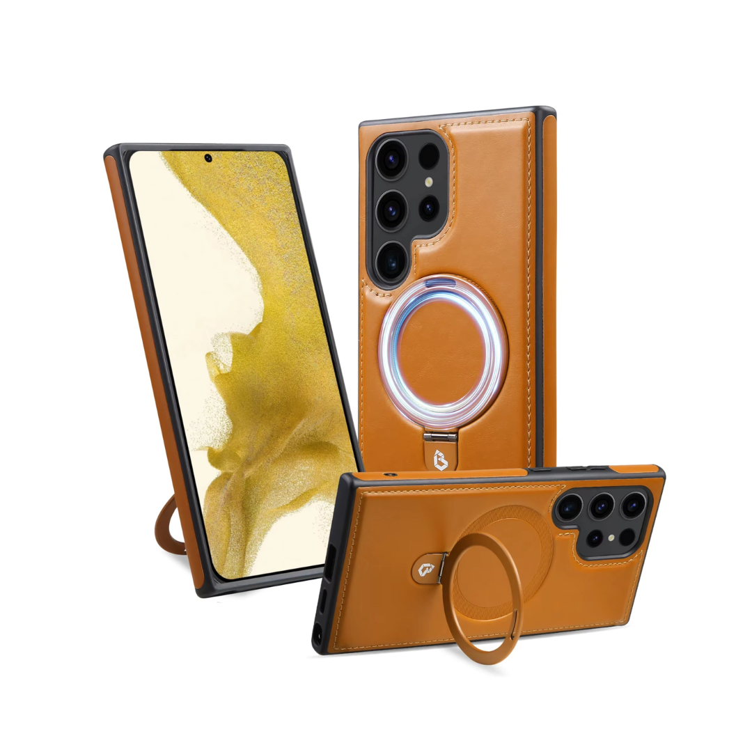 Elite Leather Magsafe Samsung Case
