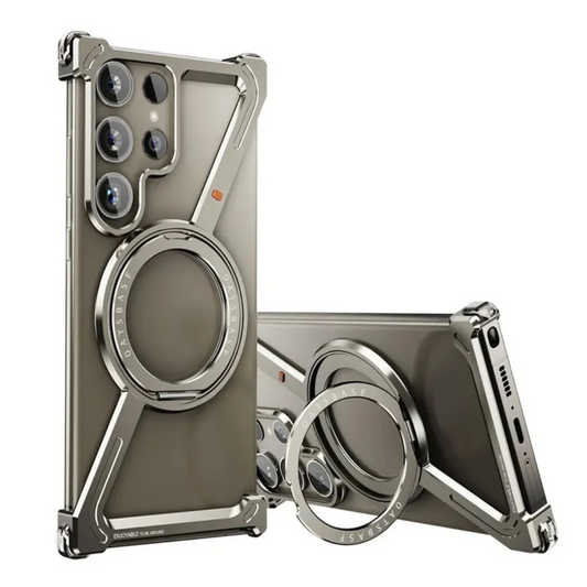 Z Forge Magfit Designer Metal Samsung Case