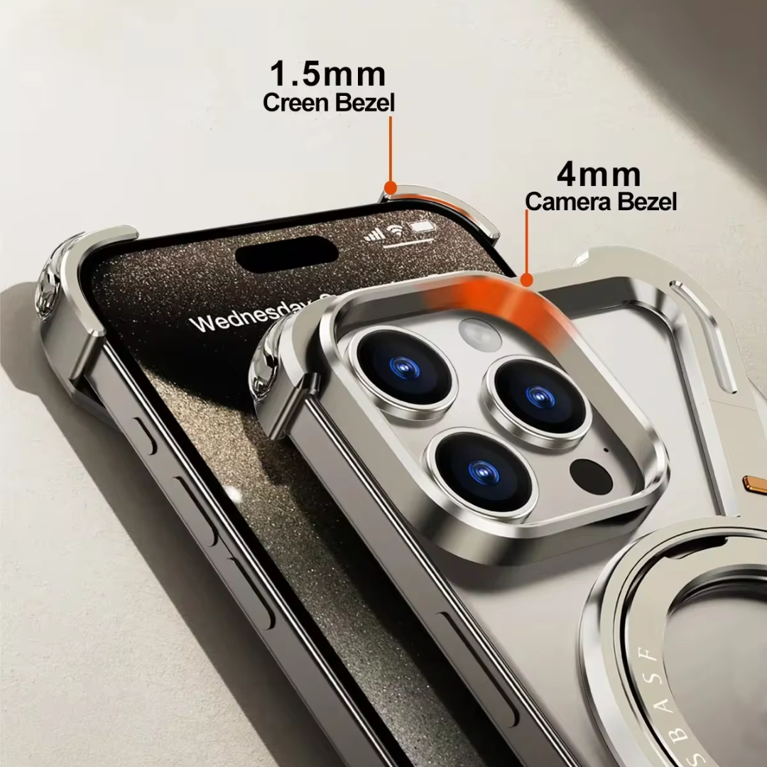 Z Forge Magfit Designer Metal iPhone Case