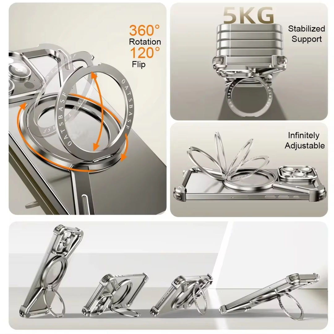 Z Forge Magfit Designer Metal iPhone Case