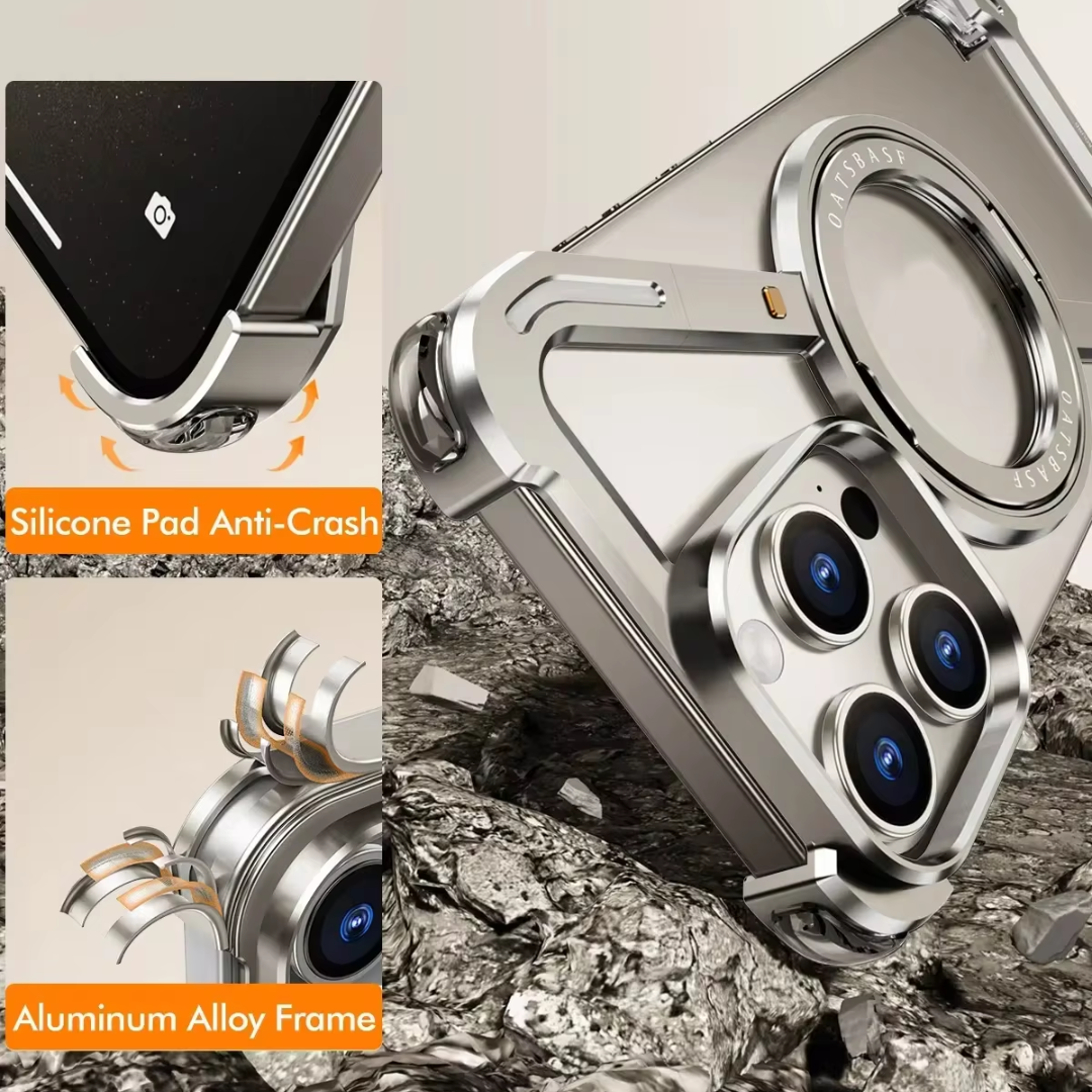 Z Forge Magfit Designer Metal iPhone Case